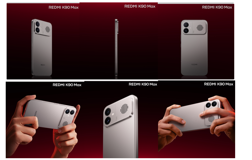 Redmi K90 Max official renders. (Image credit - Redmi)