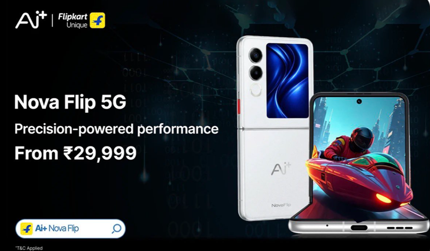Ai+ Nova Flip 5G.
