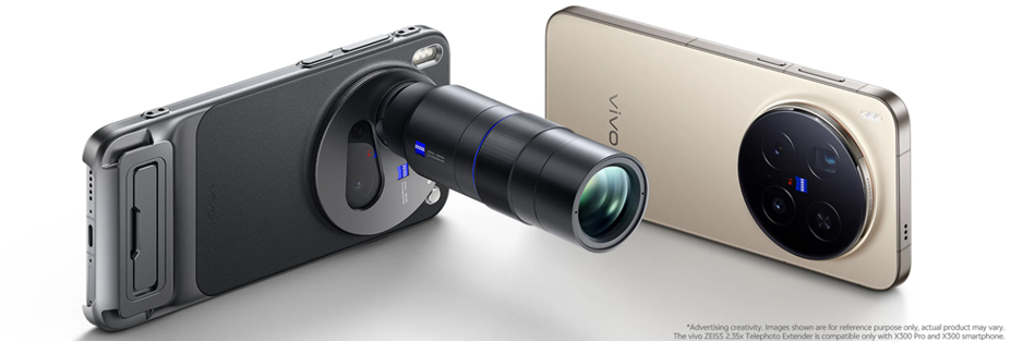 200mm ZEISS Telephoto Extender Kit for Vivo X300 Series. (Image credit - Vivo)
