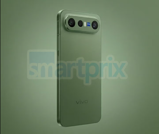 Recently leaked Vivo X300 FE image in Green colour. (Image credit - Vivo)