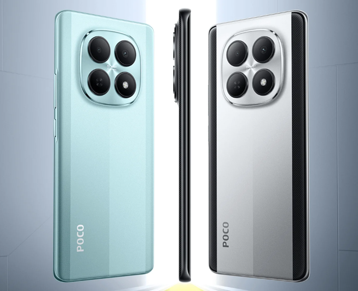 POCO M8 5G in the picture for reference. (Image credit - POCO)