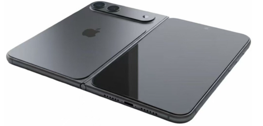 Previously leaked iPhone Fold CAD renders. (Image credit - iPhone-ticker.de)