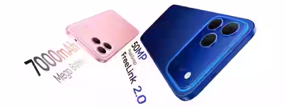 Massive 7,000mAh battery is one of the key highlights of Tecno Spark 50 4G (Pic Credit: Tecno Mobile)