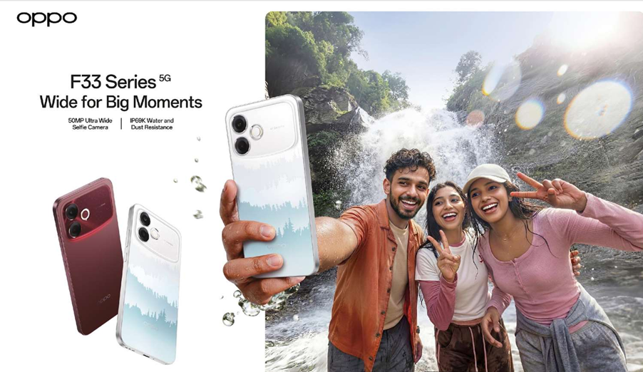 Oppo F33 Series Launched in India. (Image credit - Oppo)