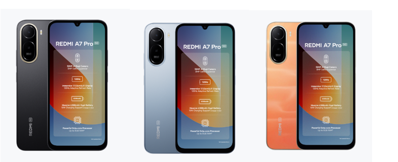 Redmi A7 Pro 5G colours. (Image credit - Redmi)