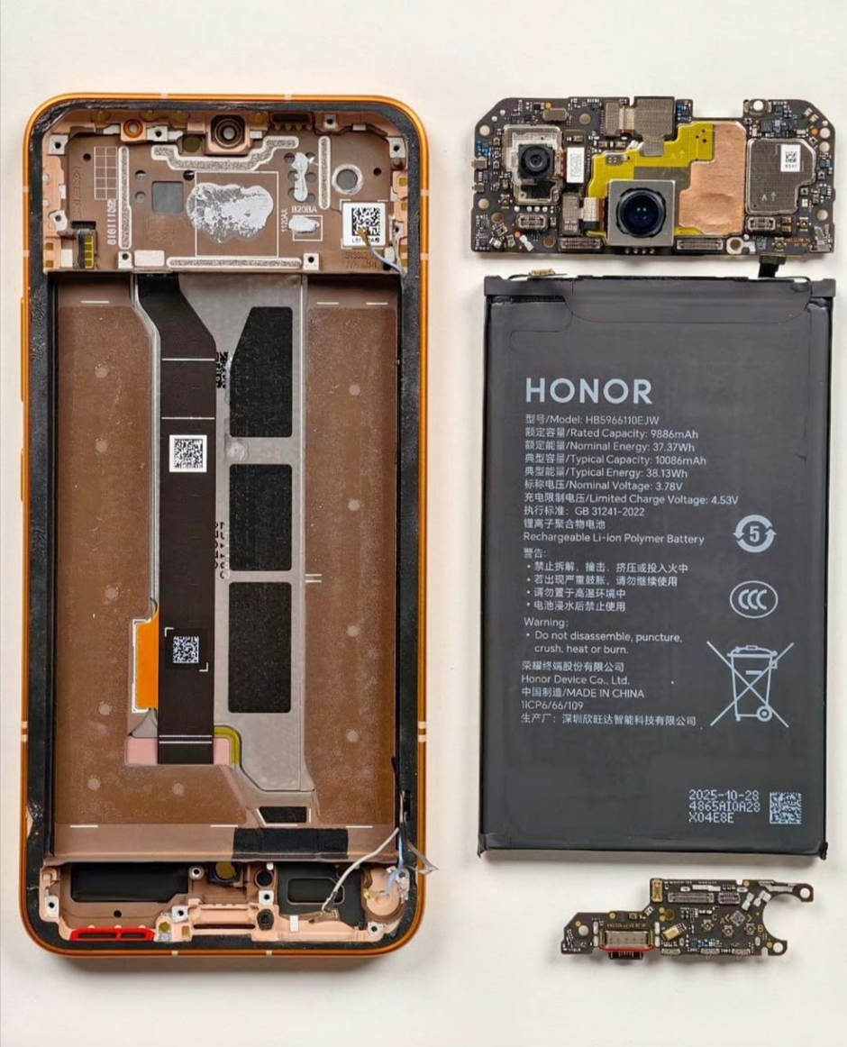 Honor has already launched Power 2 with a 10,800mAh silicon-carbon battery (Pic Credit: Ad Tech Updates)