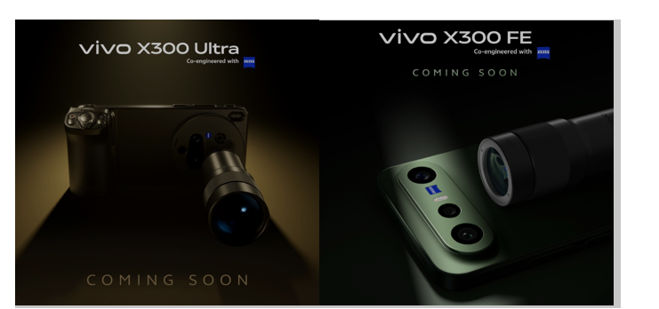 Vivo X300 Ultra and X300 FE India Launch teasers. (Image credit - Vivo)
