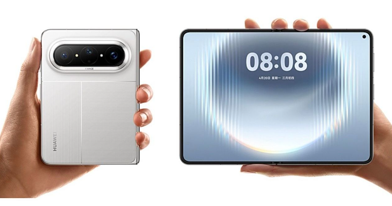 Huawei is claiming that the Pura X Max foldable is the industry’s first horizontally wide foldable smartphone.