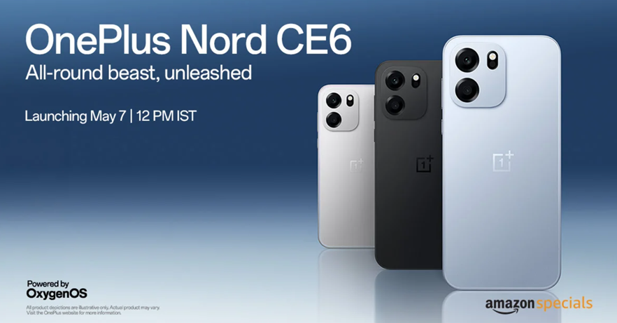 OnePlus Nord CE 6 India launch date confirmed. (Image credit - OnePlus)