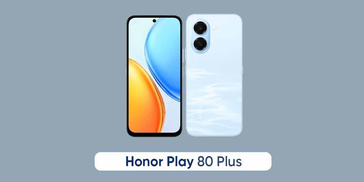 Honor Play 80 Plus (Pic Credit: @HCNewsroom on X)