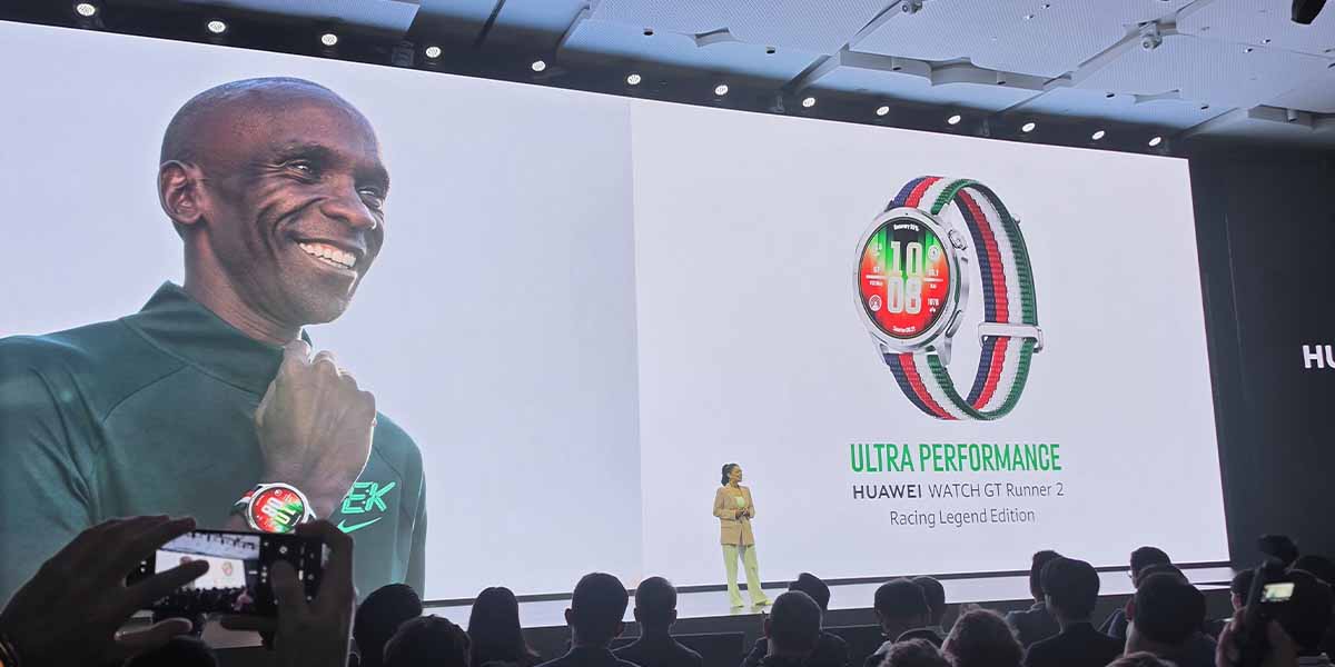 Huawei Watch GT Runner 2 Racing Legend Edition (Pic Credit: @LivingInHarmony on X)