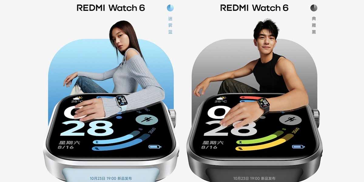 Redmi Watch 6 and Watch 6 NFC