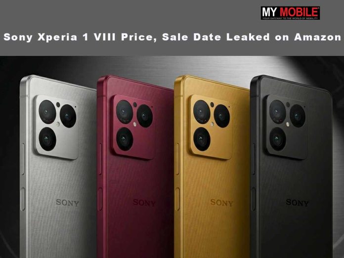 Sony Xperia 1 VIII Price, Sale Date Leaked on Amazon