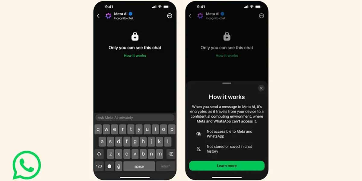 WhatsApp Incognito Chat Mode (Pic Credit: @TechieUltimatum on X)