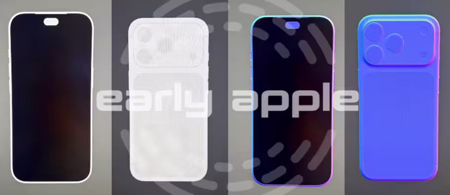 New iPhone 18 Pro CADs. (Credit - @earlyappleleaks on X)