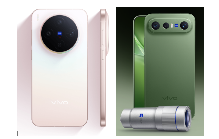 Vivo X300 (left) and Vivo X300 FE (right). (Image credit - Vivo)