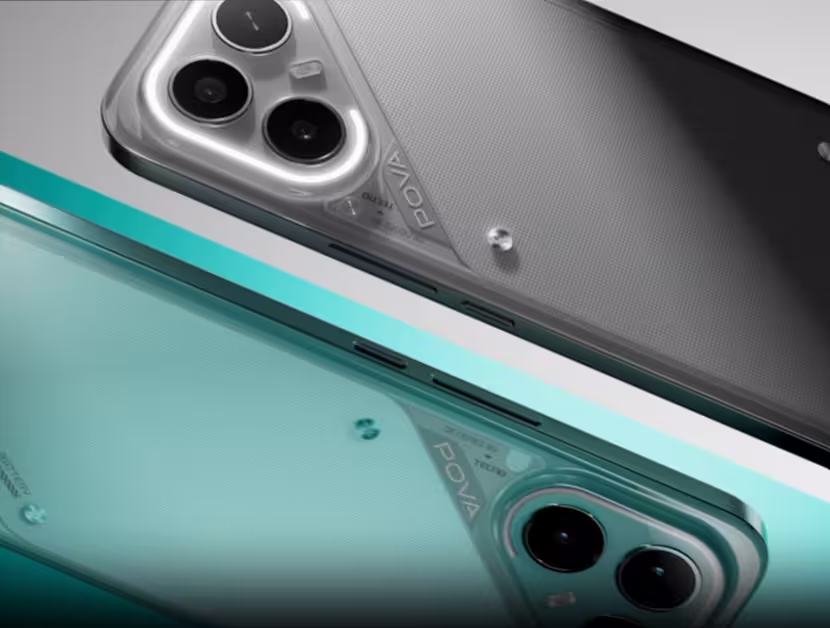 Tecno Pova 7 Pro in the picture for reference only. (Image credit - Tecno)