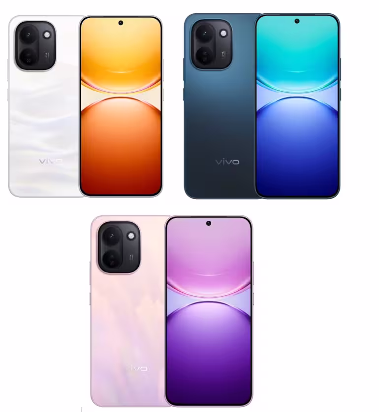 Vivo Y600 Turbo colours. (Image credit - Vivo)