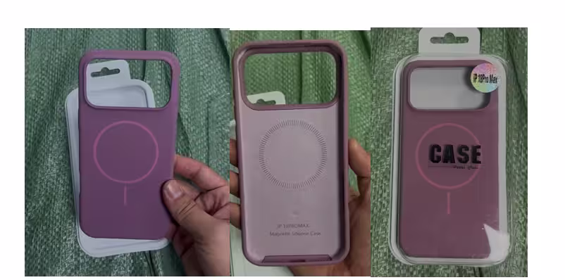Clips from the iPhone 18 Pro case hands-on video. (Image credit - iPhoneMania)