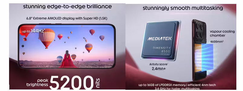 Motorola Edge 70 Pro+ colour options and finishes. (Credit - Motorola)
