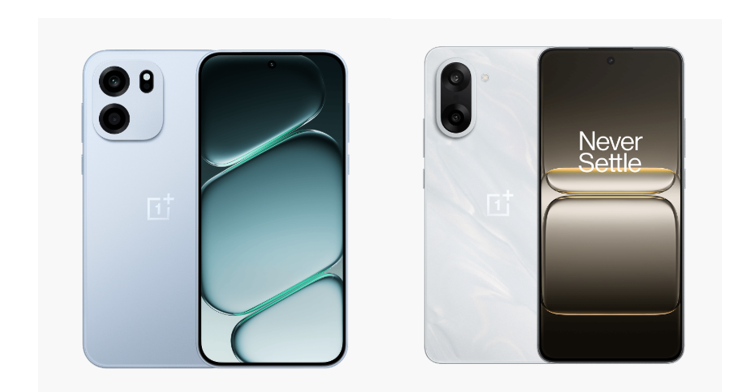 OnePlus Nord CE 6 (left) and OnePlus Nord CE 5 (right). (Image credit - OnePlus)