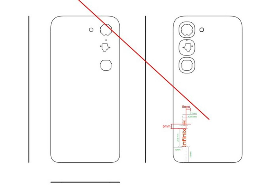 Infinix Hot 70 Pro schematic leaked. (Screenshots by Xpertpick)