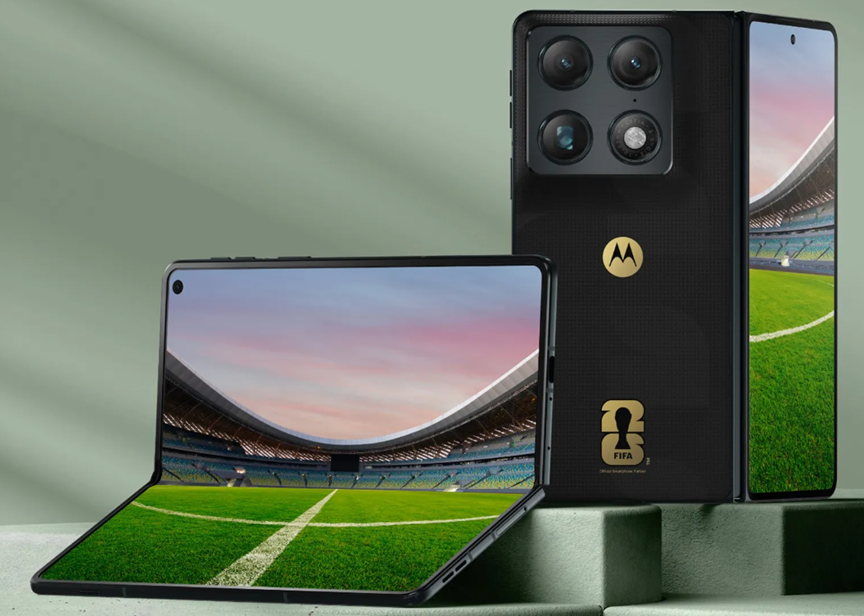Motorola Razr Fold in special FIFA World Cup 26 Edition (Black). (Image credit - Motorola)