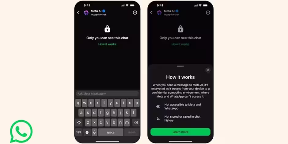 WhatsApp Incognito Chat Mode (Pic Credit: @TechieUltimatum on X)