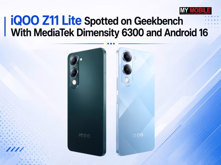 iQOO Z11 Lite Spotted on Geekbench With MediaTek Dimensity 6300 and Android 16
