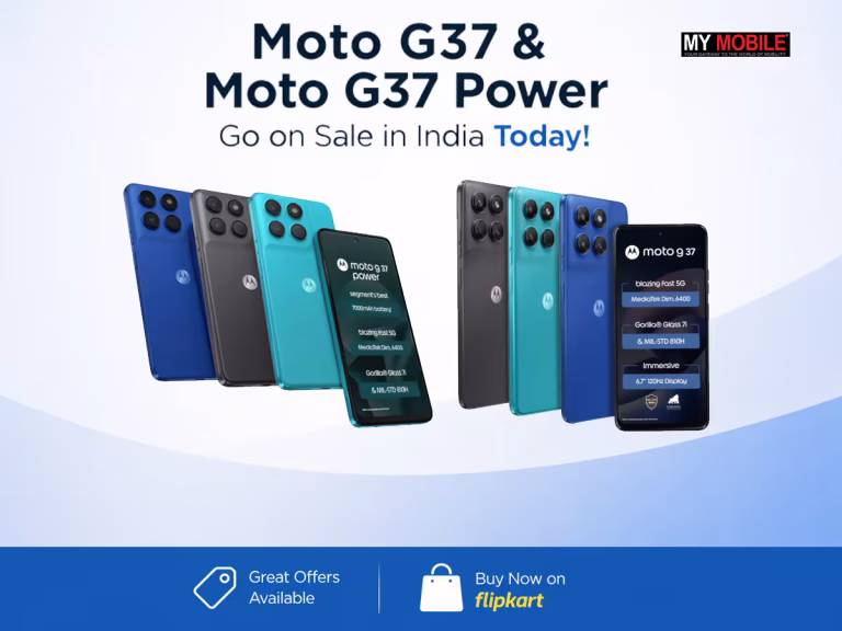 Moto G37 and Moto G37 Power Go on Sale in India Today – Price, Launch Offers, Specifications and Availability