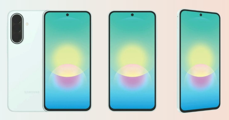 Samsung Galaxy A27’s previously leaked Mint colour render. (Image credit - @Mohammed_K_2010 on X)