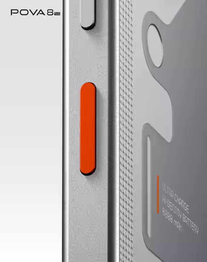 Tecno Pova 8 5G’s official teaser. (Image credit - Tecno)