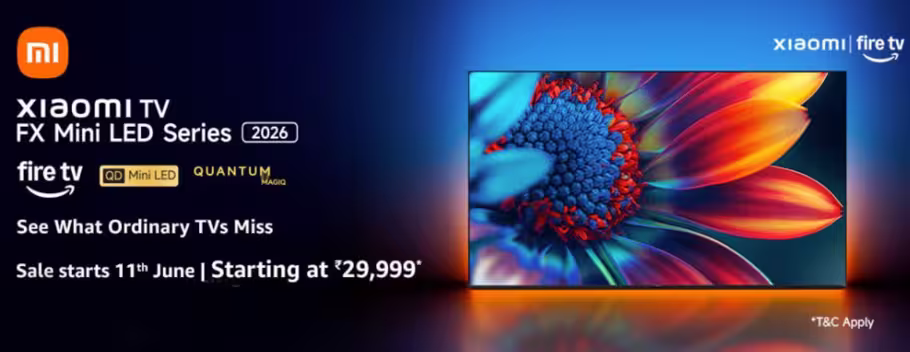 Xiaomi TV FX Mini LED Series promotional poster. (Image credit - Xiaomi)