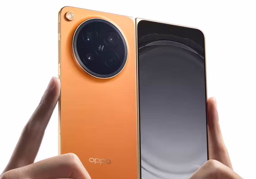 Oppo Find N6 in the picture for reference. (Image credit - Oppo)