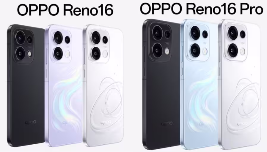 OPPO Reno16 and Reno16 Pro models launched in China. (Image credit - Oppo)