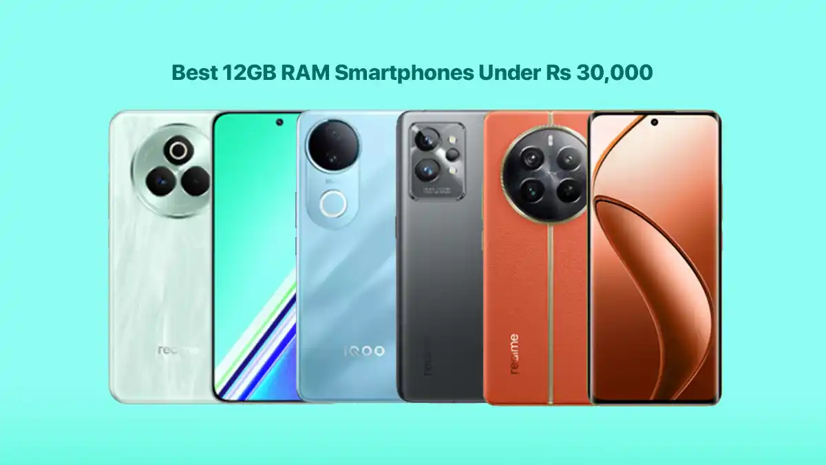 TechBeetle | Best 12GB RAM Smartphones Under Rs 30,000 in India