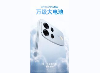 Oppo A7 Pro Max Official Teaser Reveals Design, 10,000mAh Battery Tipped