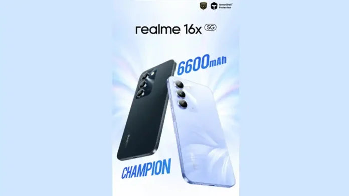 Realme-16x-5G-India-Launch-Tipped, Realme 16x 5G India Launch Tipped,
