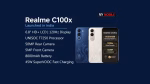 Realme C100x Launched in India With 8000mAh Battery, 45W Fast Charging and 6.8″ 120Hz Display Realme C100x Launched in India