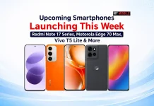 Upcoming Smartphones Launching This Week: Redmi Note 17 Series, Motorola Edge 70 Max, Vivo T5 Lite & More