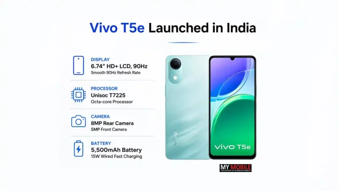 Vivo T5e Launched in India