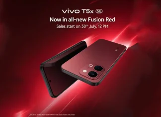 Vivo T5x 5G’s New Fusion Red Colour Variant Launching in India on July 30 Vivo T5x 5G’s New Fusion Red Colour Variant