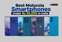 Best Motorola Smartphones Under Rs 30,000 in India