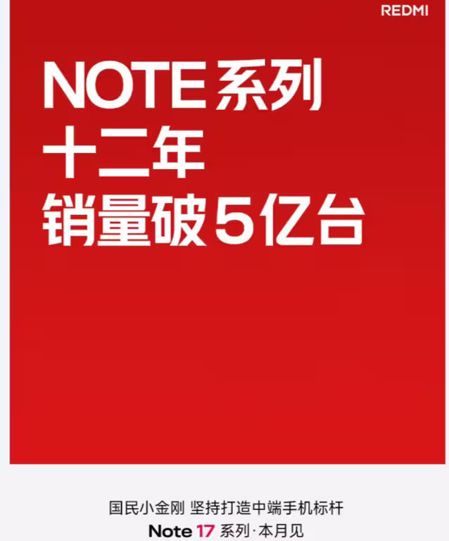 Redmi Note 17 Pro Series poster. (Credit - @Gadgetsdata on X)