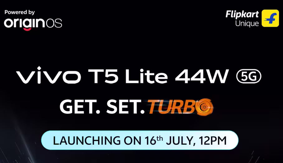 Vivo T5 Lite 44W 5G India launch date confirmed. (Image credit - Vivo)