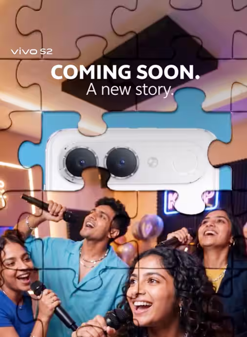 Vivo S2 5G teaser. (Image credit - Vivo)