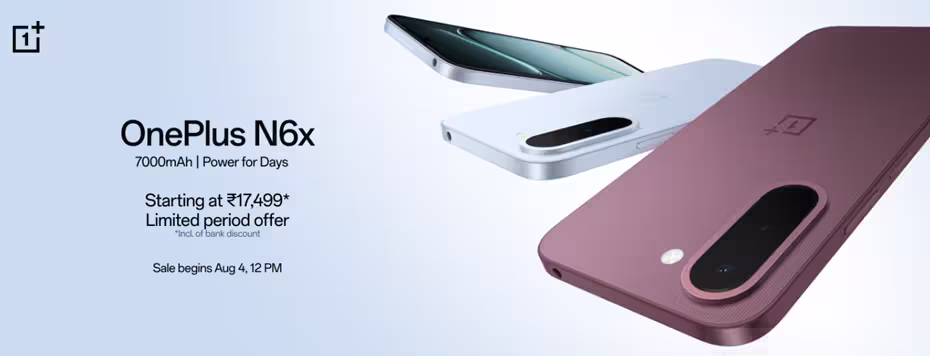 OnePlus N6x officially unveiled in India. (Image credit - OnePlus)