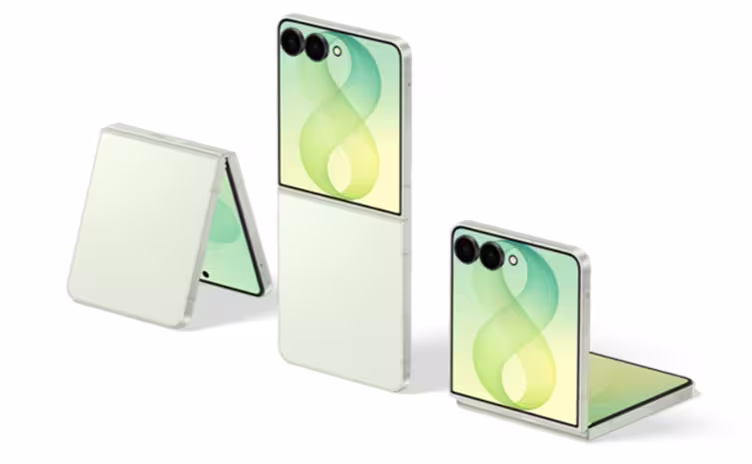 Samsung Galaxy Z Flip8 in Mint colour, exclusively available on online Samsung store. (Image credit - Samsung