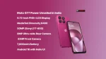 Moto G77 Power Unveiled in India With 7,000mAh Battery, Sony LYT-600 Camera and MediaTek Dimensity 6400