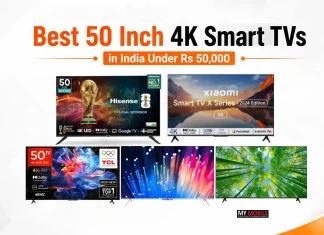 Best 50 Inch 4K Smart TVs in India Under Rs 50,000 – Sony, Samsung, LG, Xiaomi and More Best 50 Inch 4K Smart TVs in India Under Rs 50,000